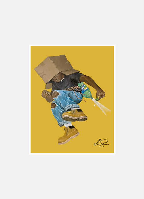 Launch Day - Print Only | By Ahkeem Shaw