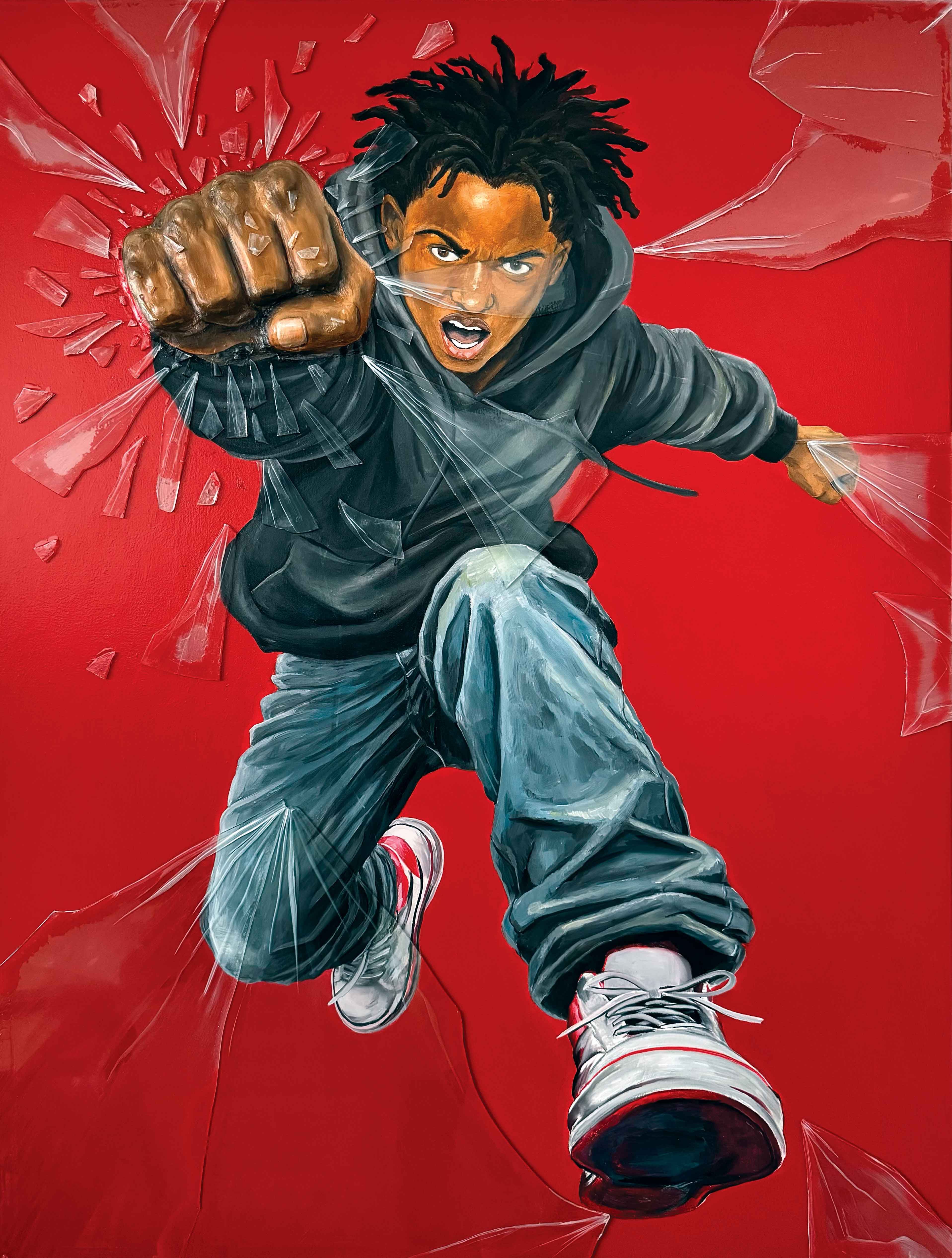 Break Through: 25x36 | Certified Archival Collectors Print