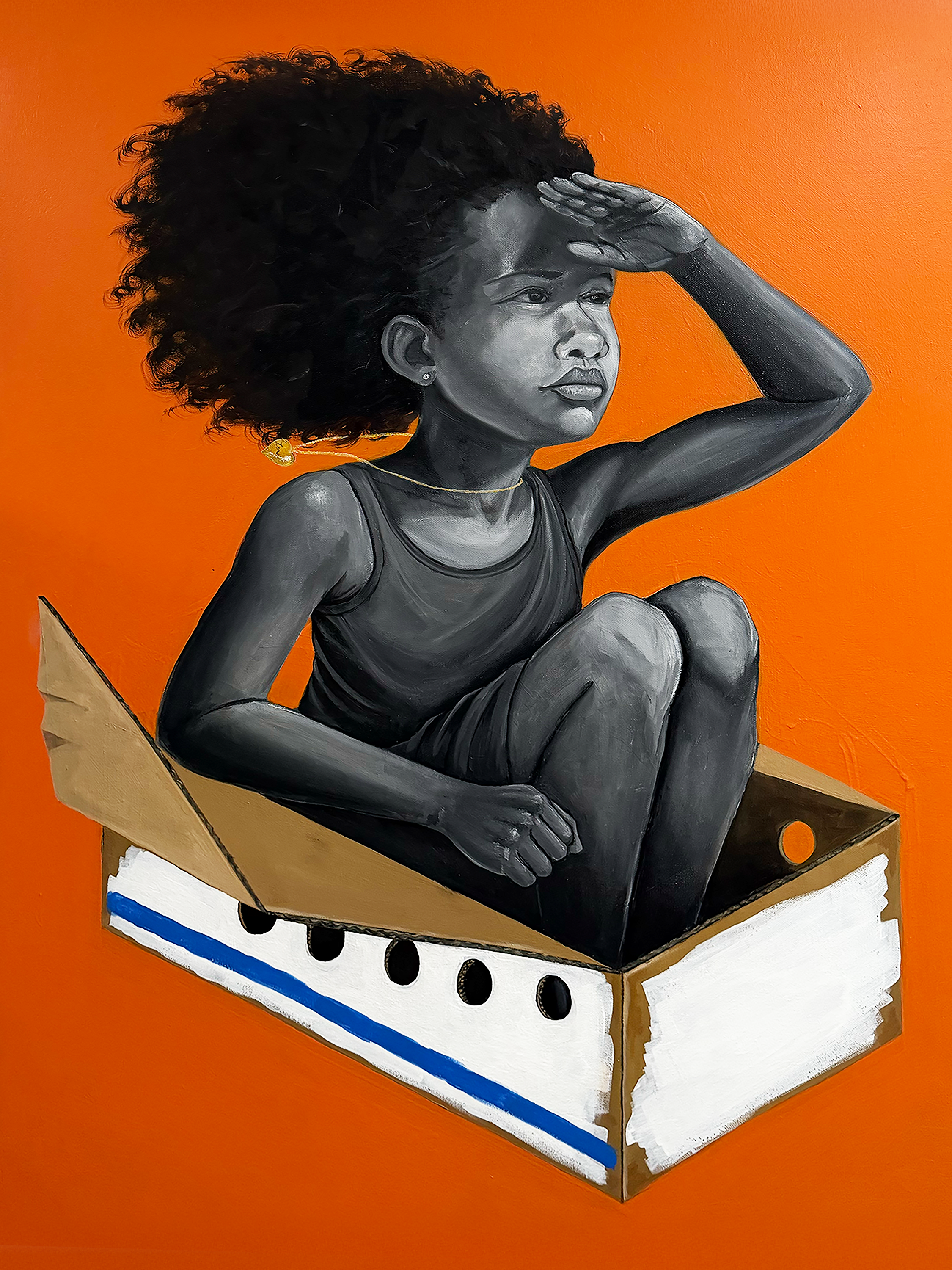 Taking Flight - 30x40 High - Quality Archival Collectors Print | By Ahkeem Shaw